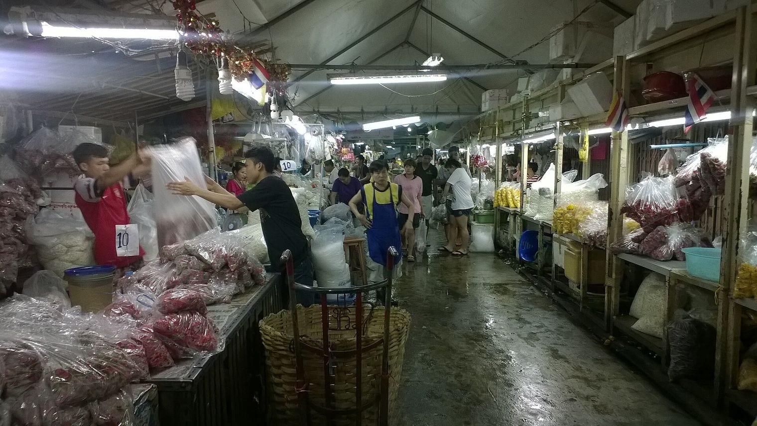 Pak Khlong Talat Flower Market, Thailand