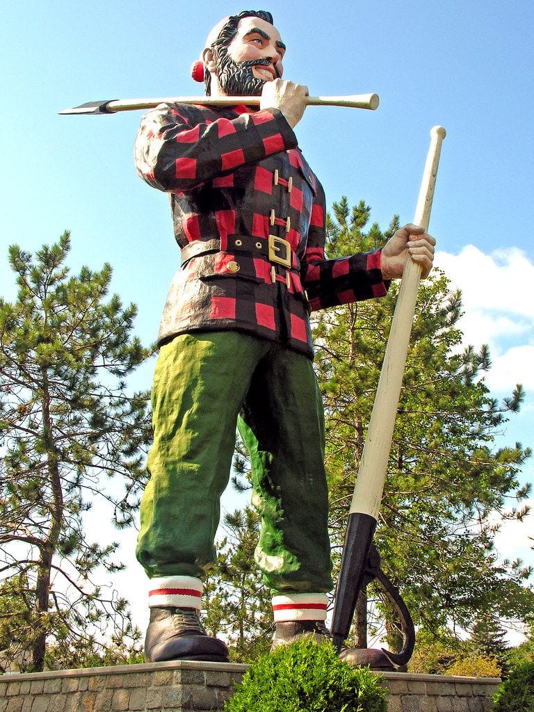 Paul Bunyan Statue, Bangor, Maine
