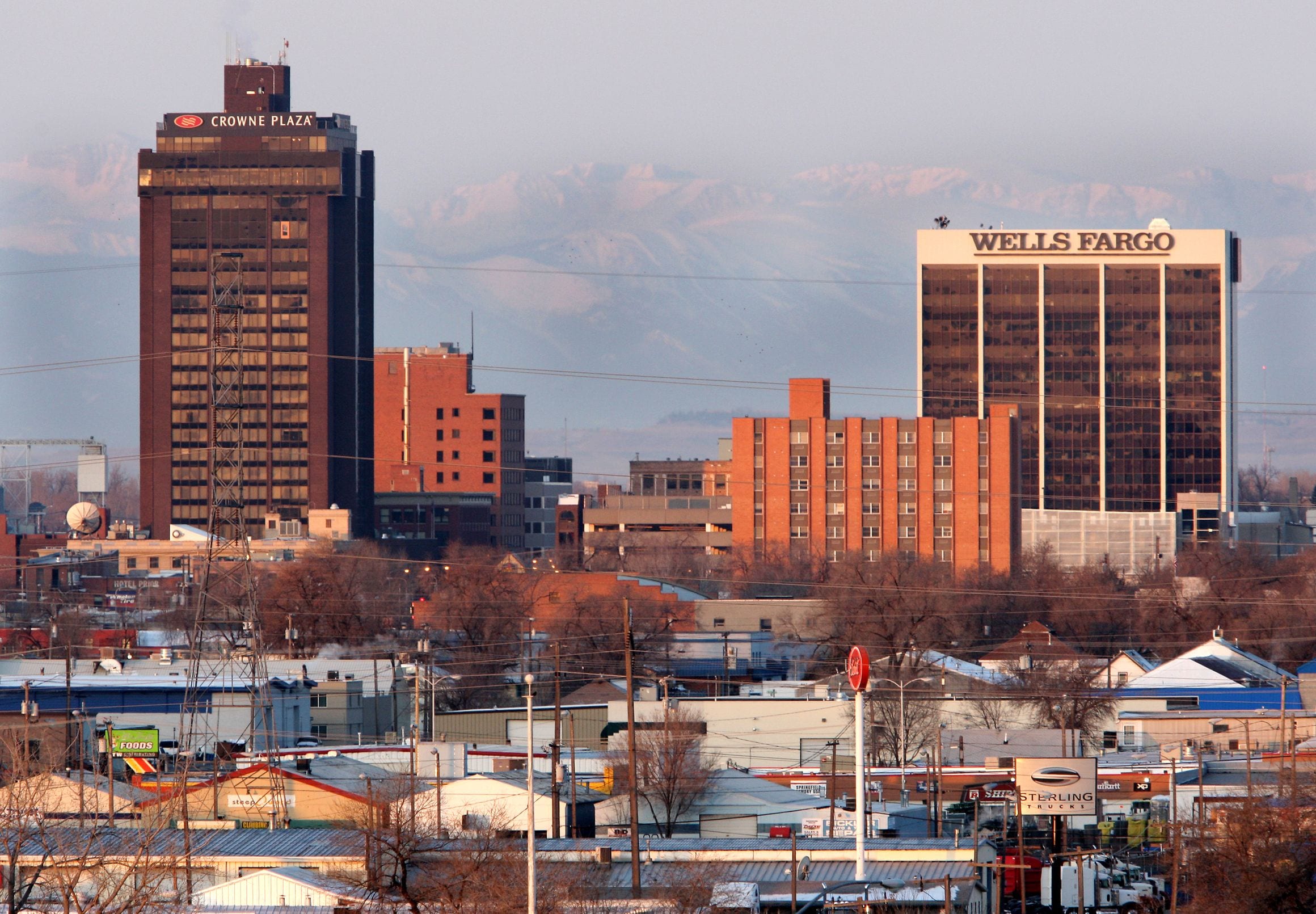 Scenic view of Billings, Montana