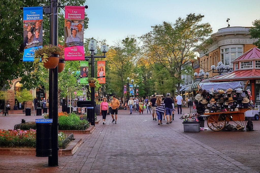 Pearl Street Mall, Boulder, Colorado