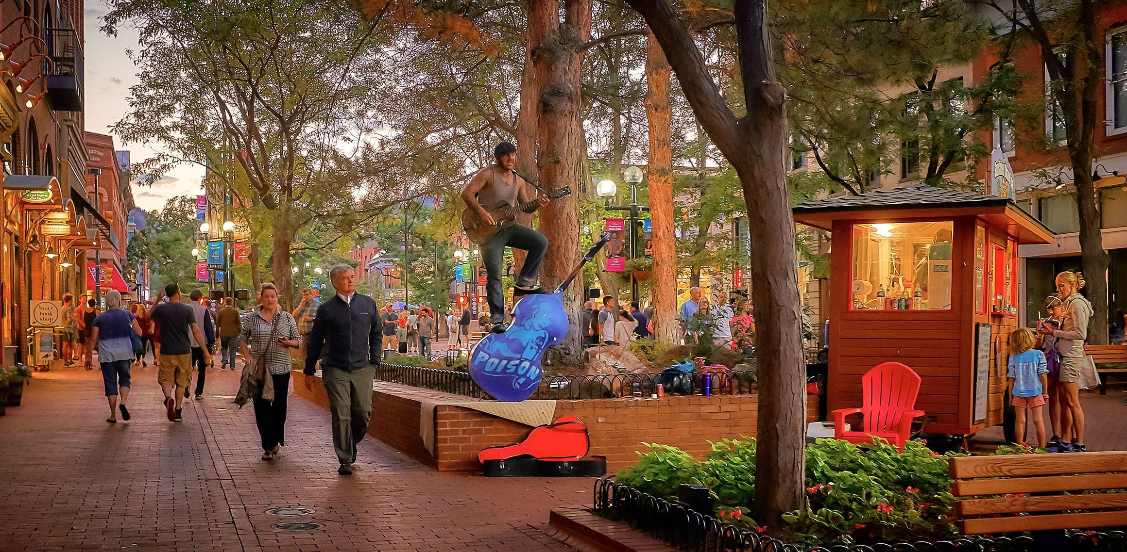 Scenic view of Boulder, Colorado