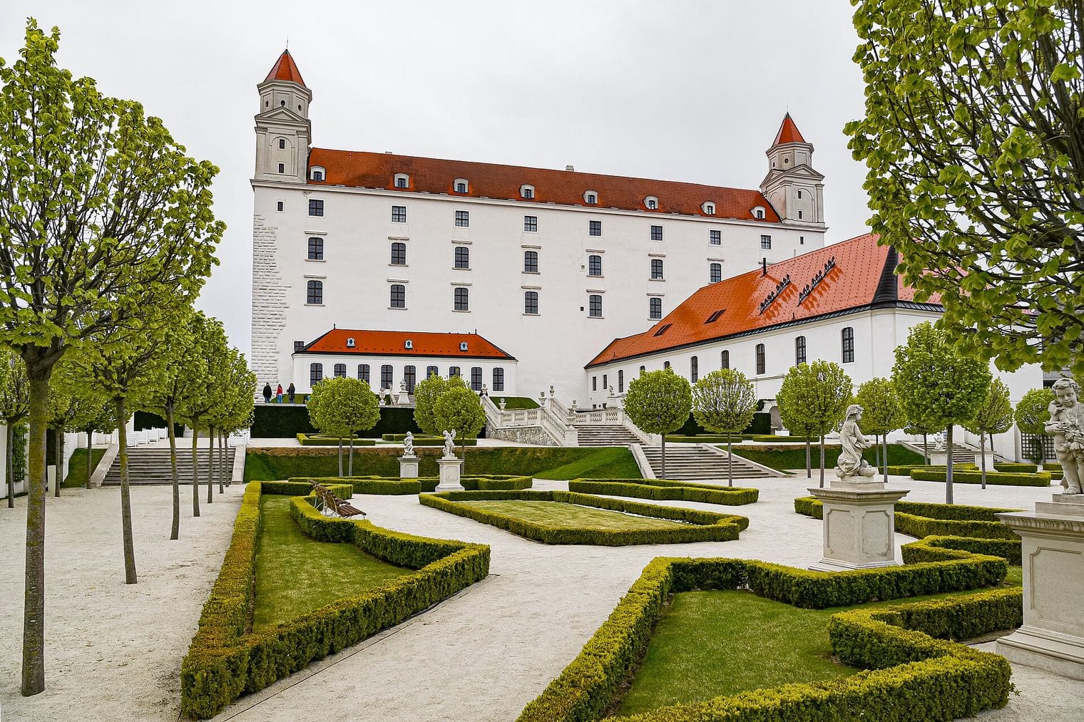 Bratislava Castle's Baroque Garden, Slovakia