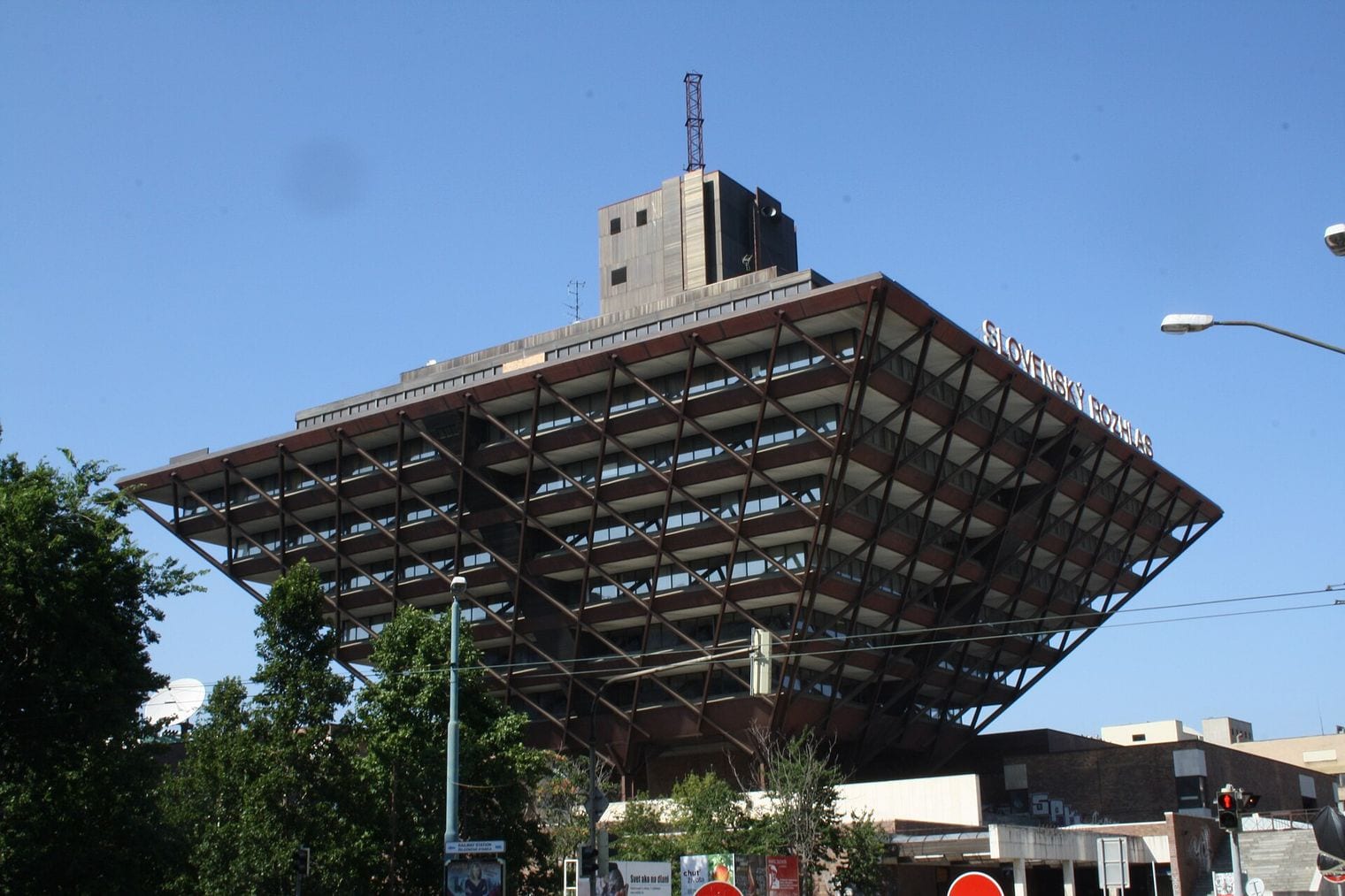 The Slovak Radio Building, Slovakia
