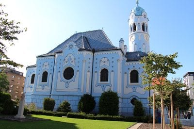 The Blue Church (Church of St. Elizabeth)