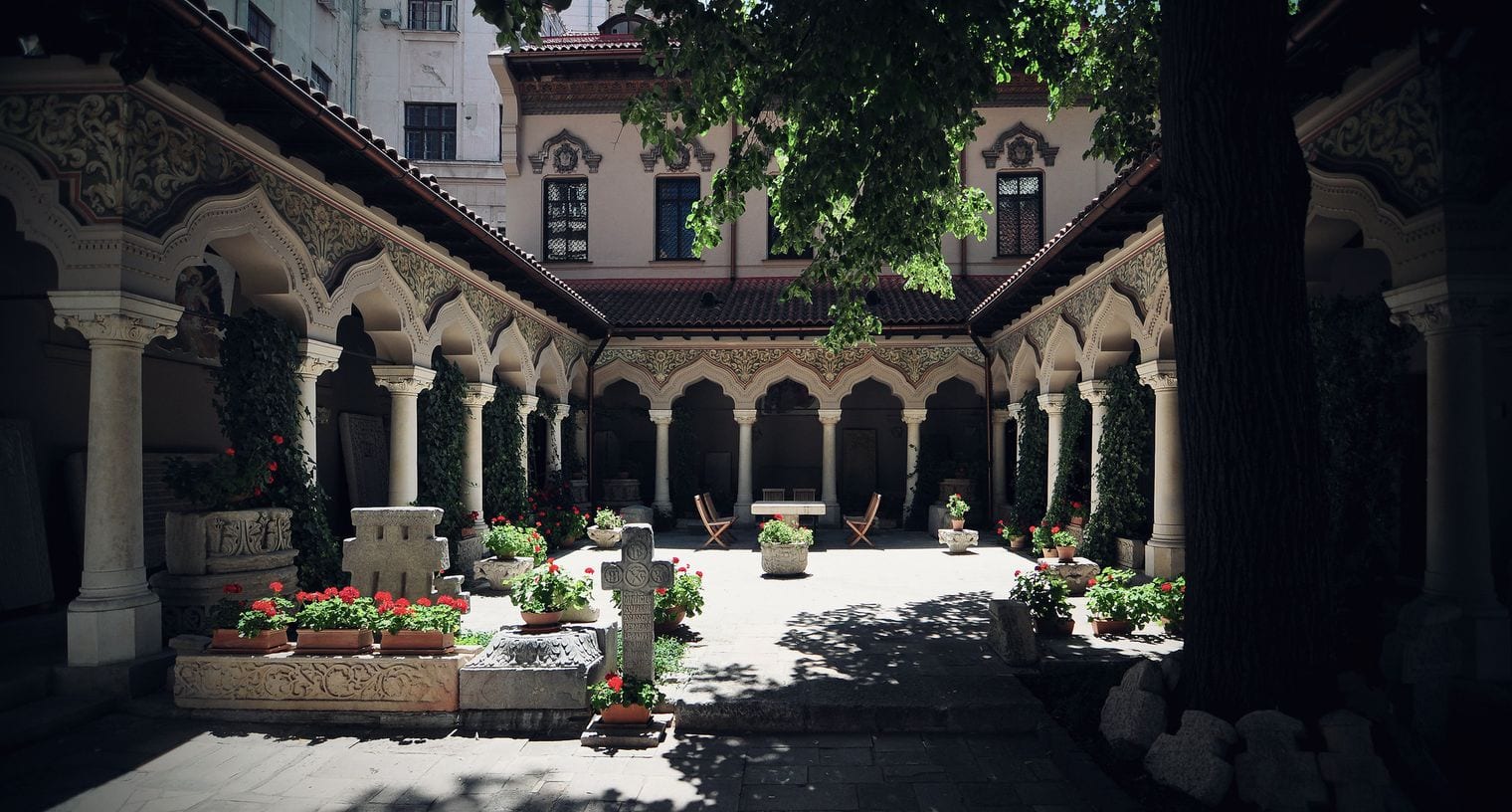 The Church of the "Stavropoleos" Monastery, Romania