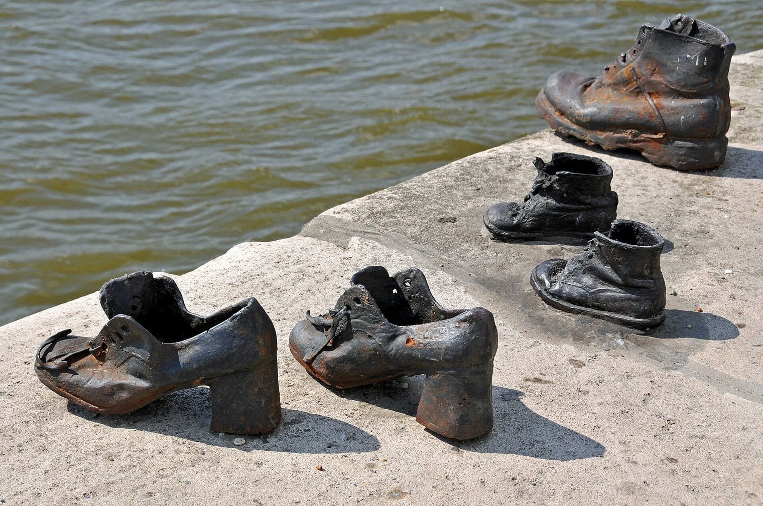 Shoes on the Danube Bank, Hungary
