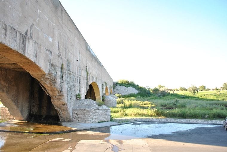 Pecos River Flume
