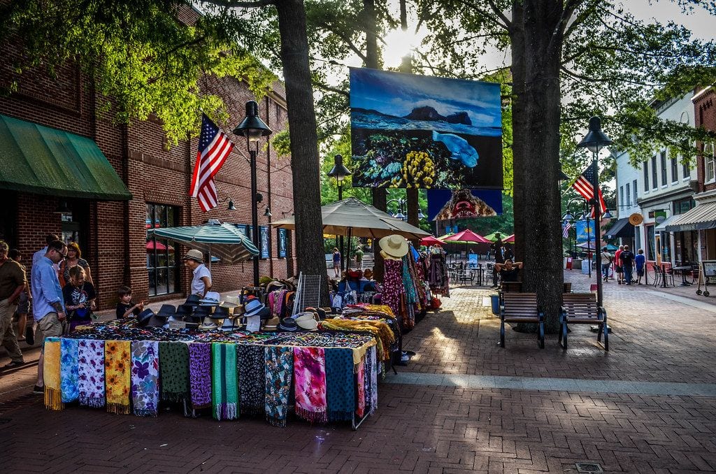 Charlottesville Downtown Mall