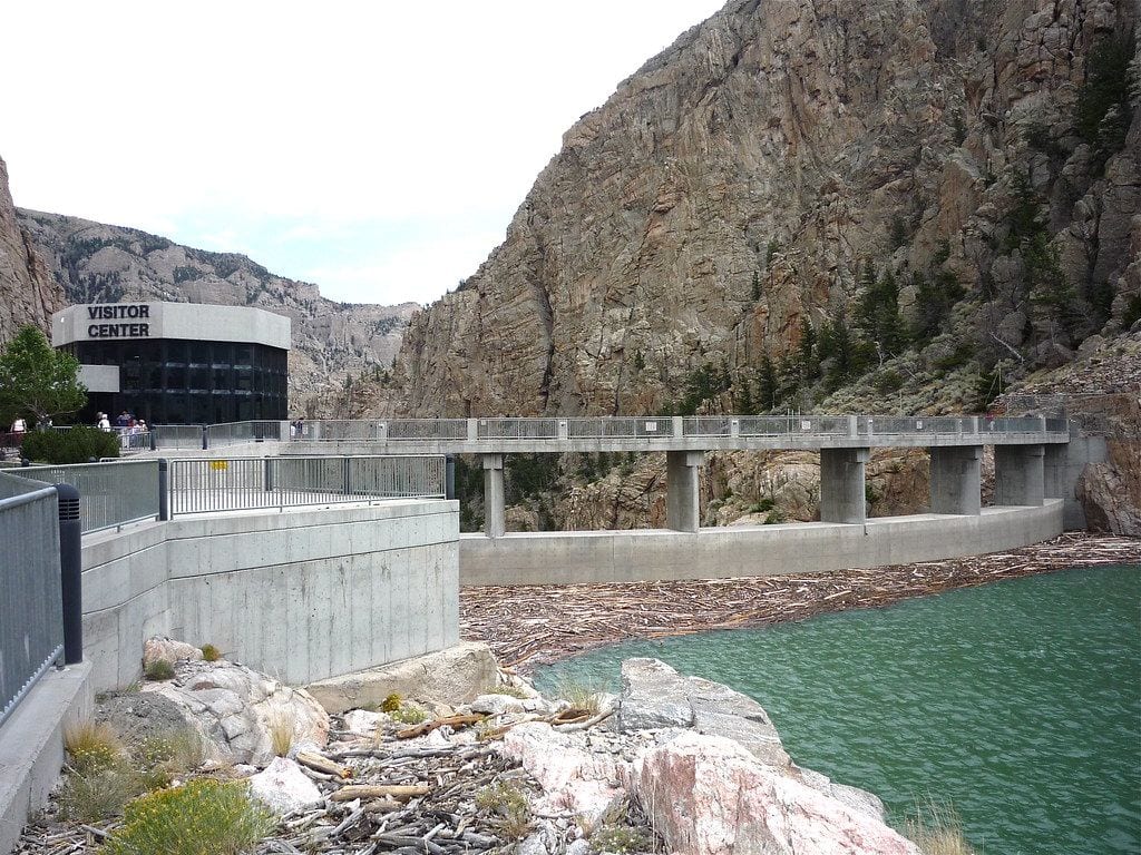 Buffalo Bill Dam and Visitor Center, Cody, Wyoming