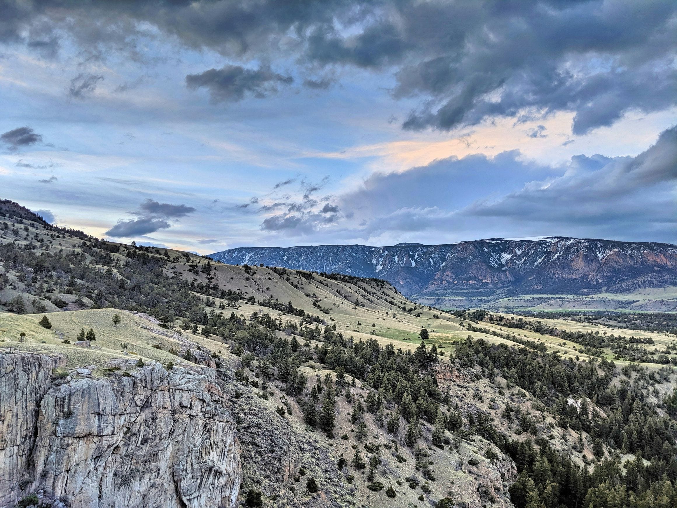 Scenic view of Cody, Wyoming