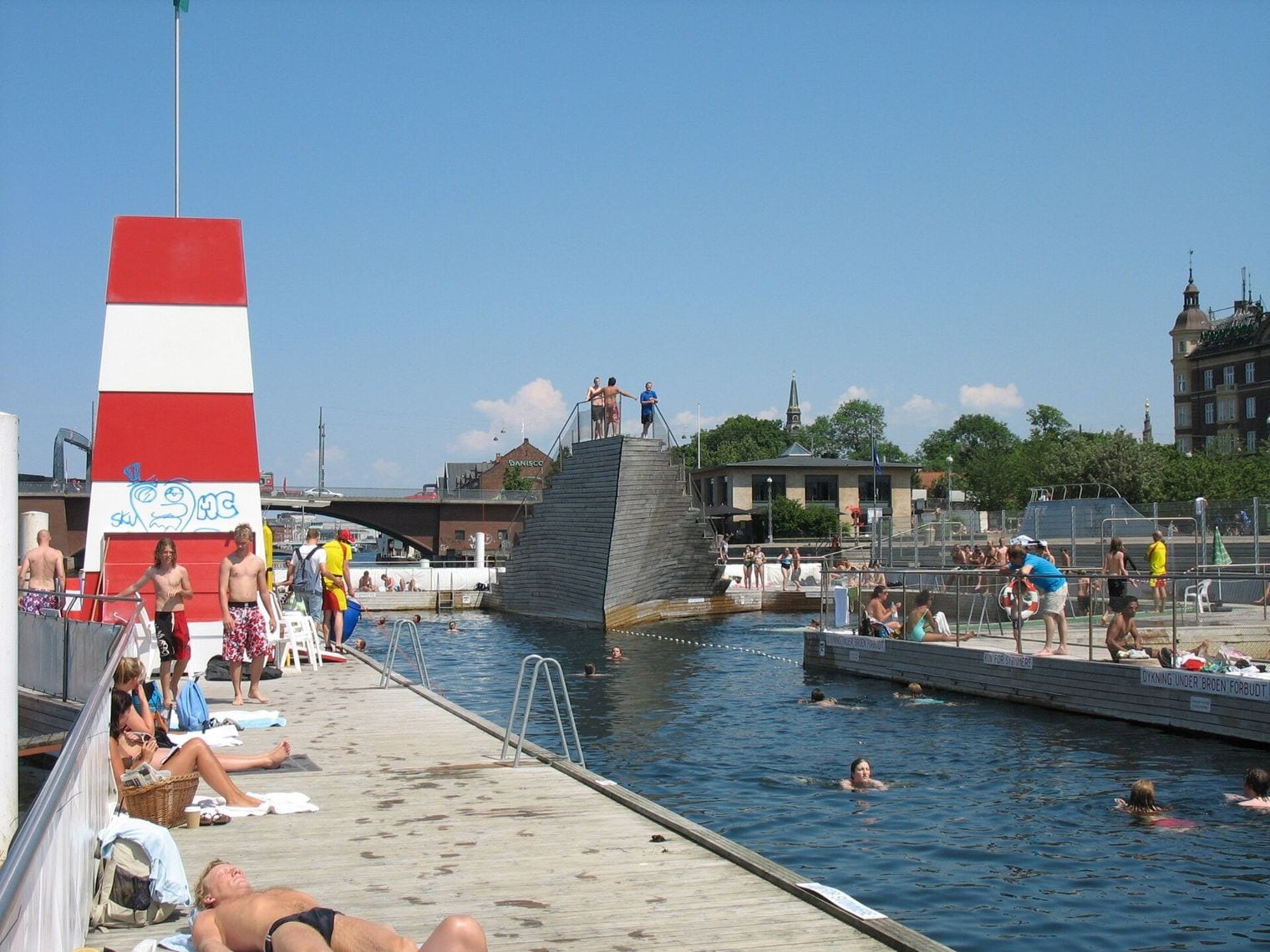 Islands Brygge Harbour Bath, Denmark