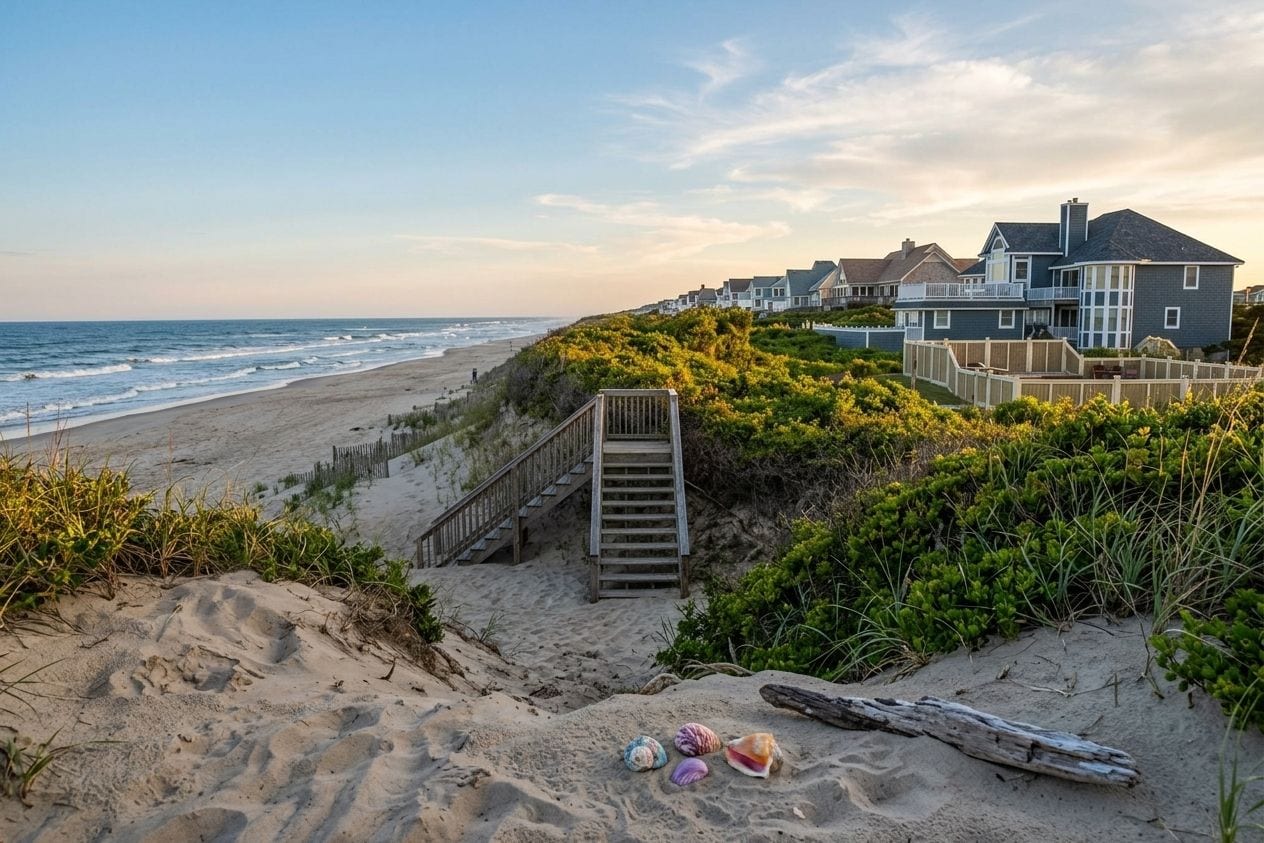 Currituck County Shoreline, North Carolina