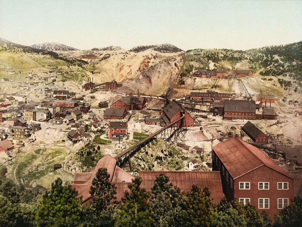 Broken Boot Gold Mine, Deadwood, South Dakota