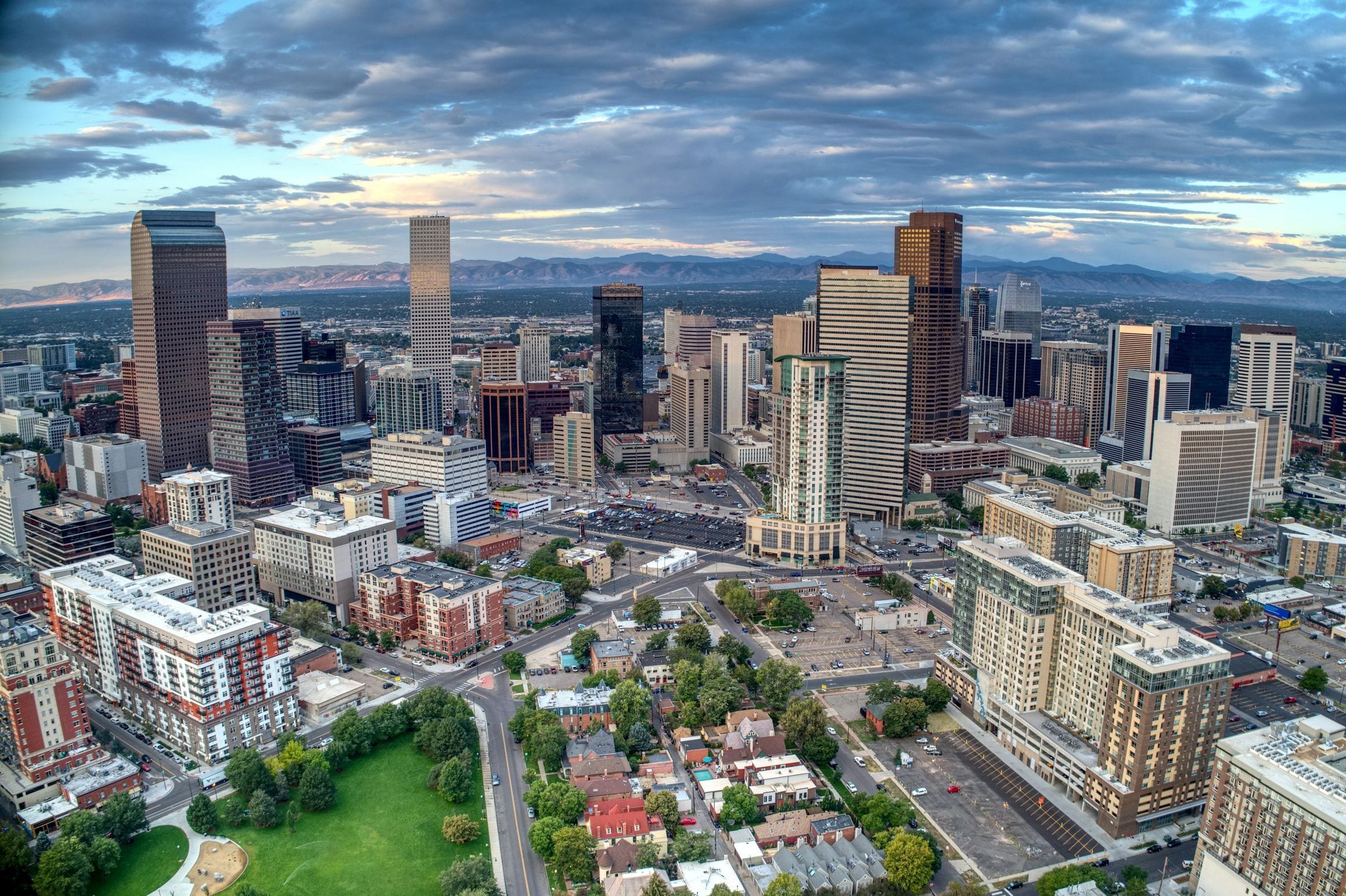 Scenic view of Denver, Colorado