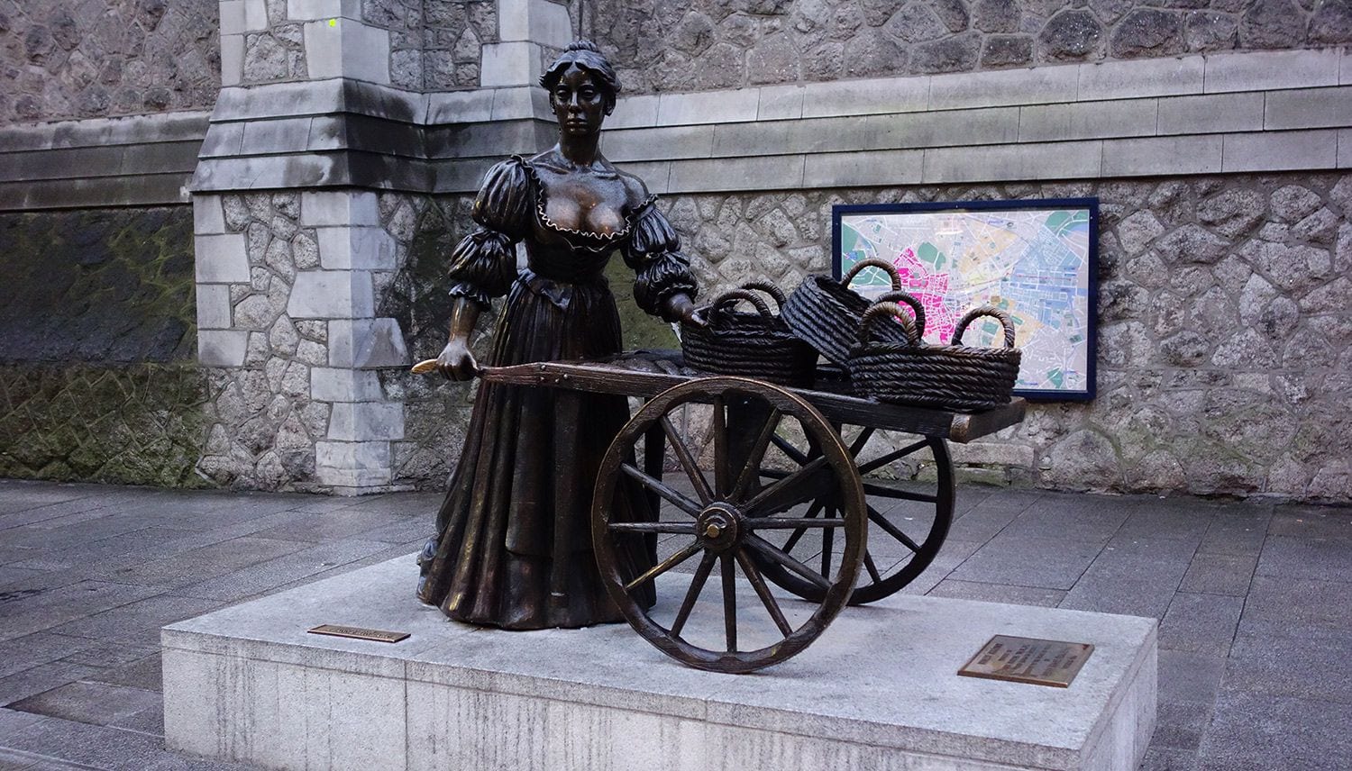 The Molly Malone Statue, Ireland