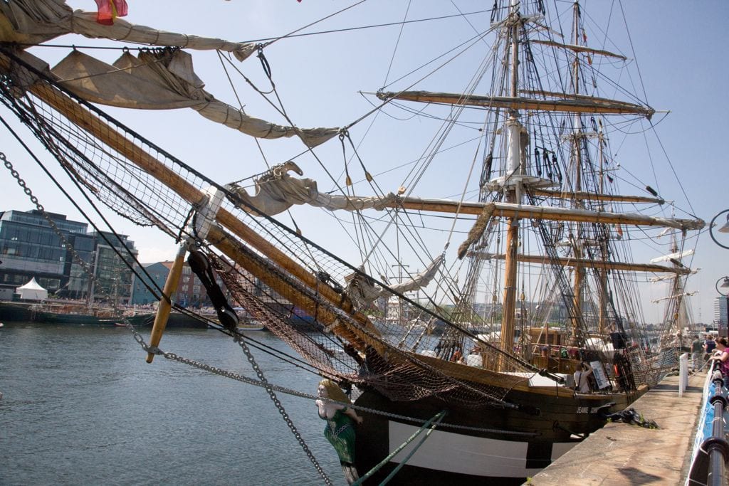 The Jeanie Johnston Famine Ship, Ireland