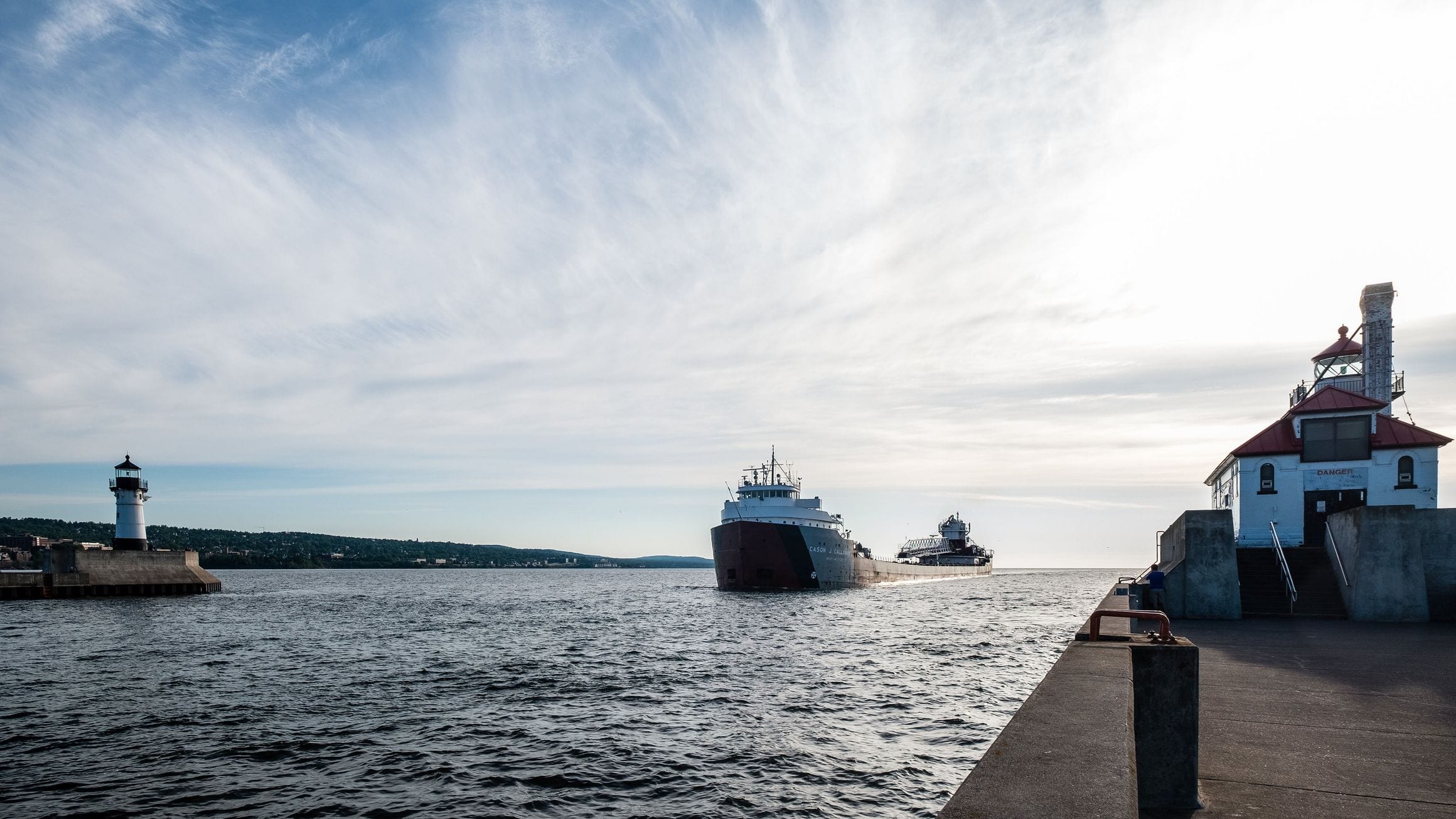 Scenic view of Duluth, Minnesota