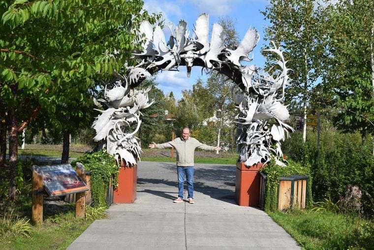 Moose Antler Arch