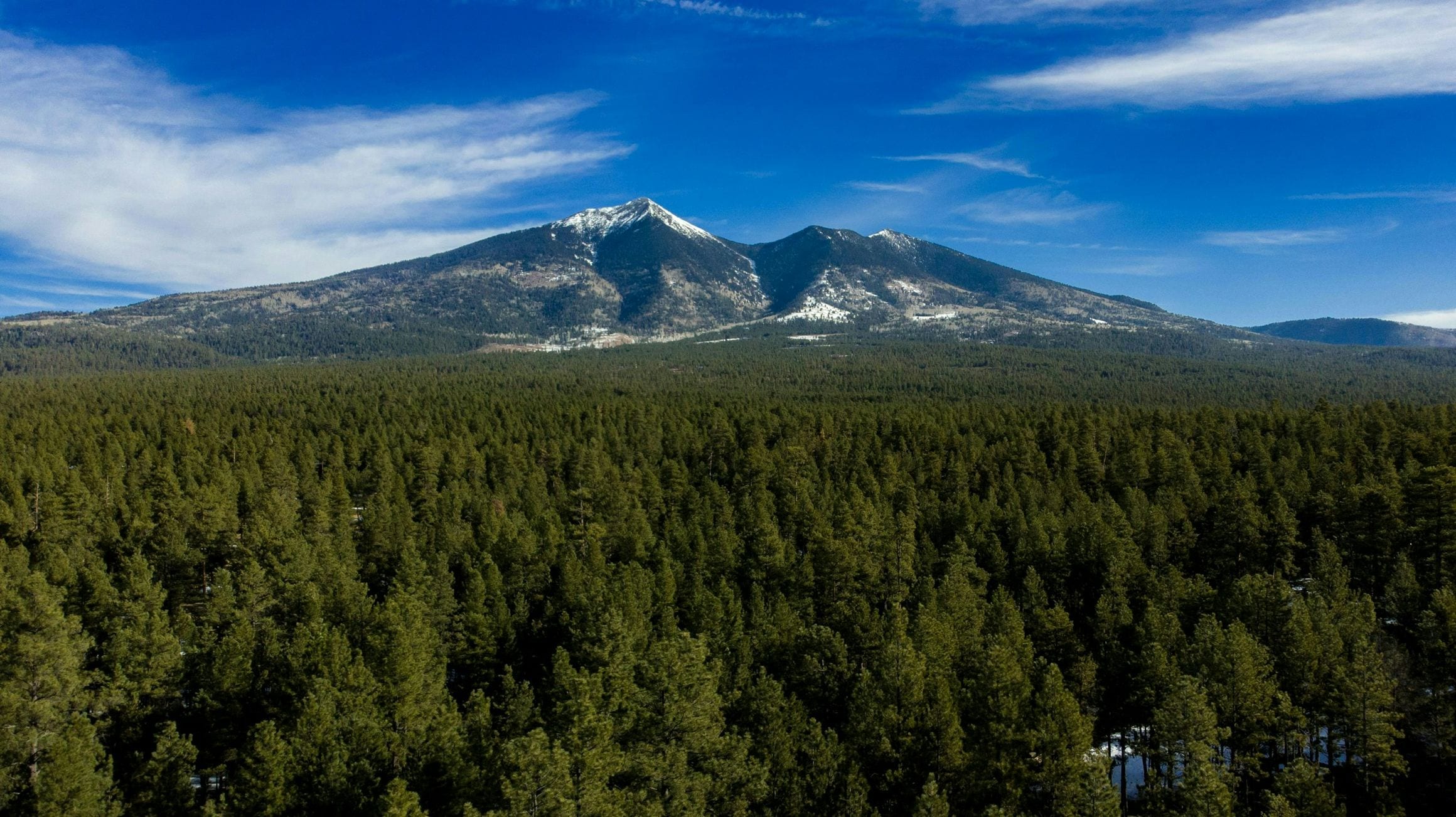 Scenic view of Flagstaff, Arizona