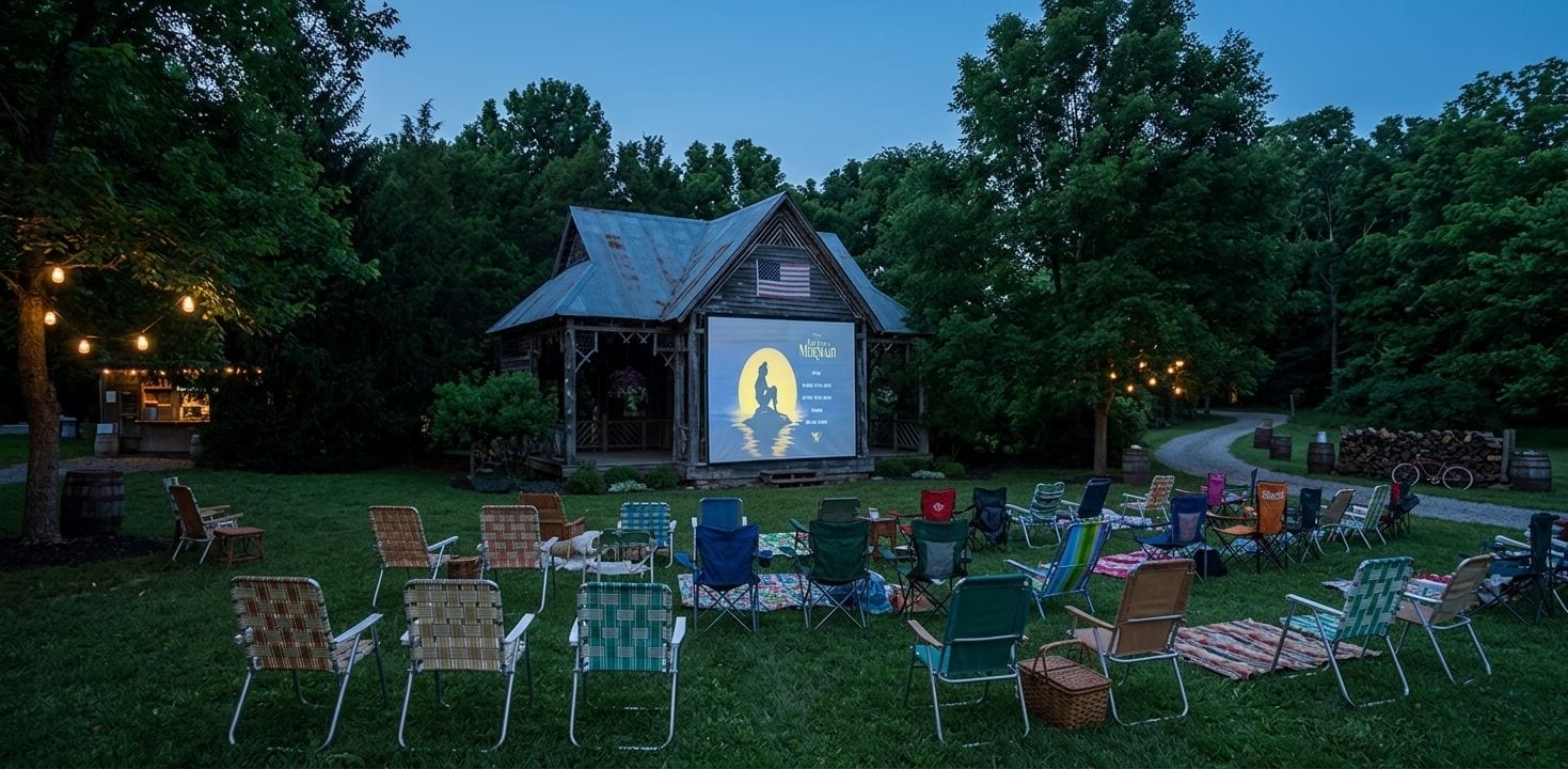 Leiper’s Fork Lawnchair Theater, Tennessee