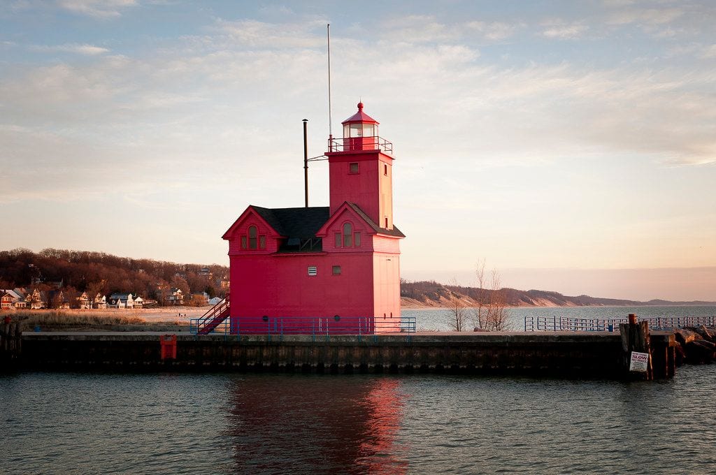 Big Red Lighthouse, Holland, Michigan