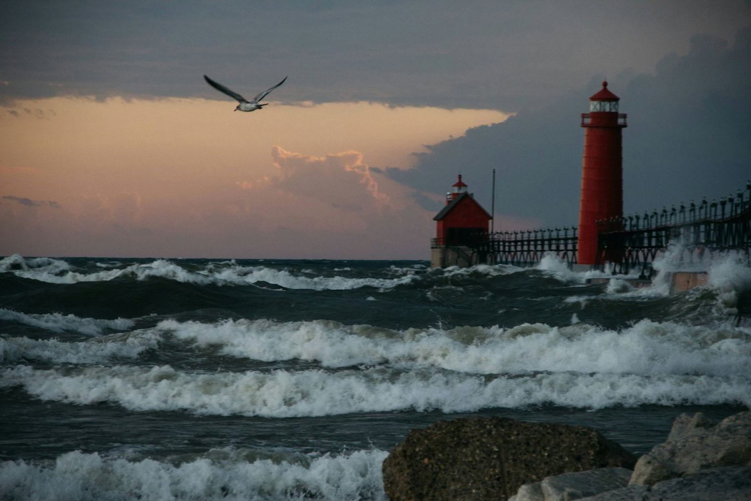 Grand Haven State Park, Holland, Michigan