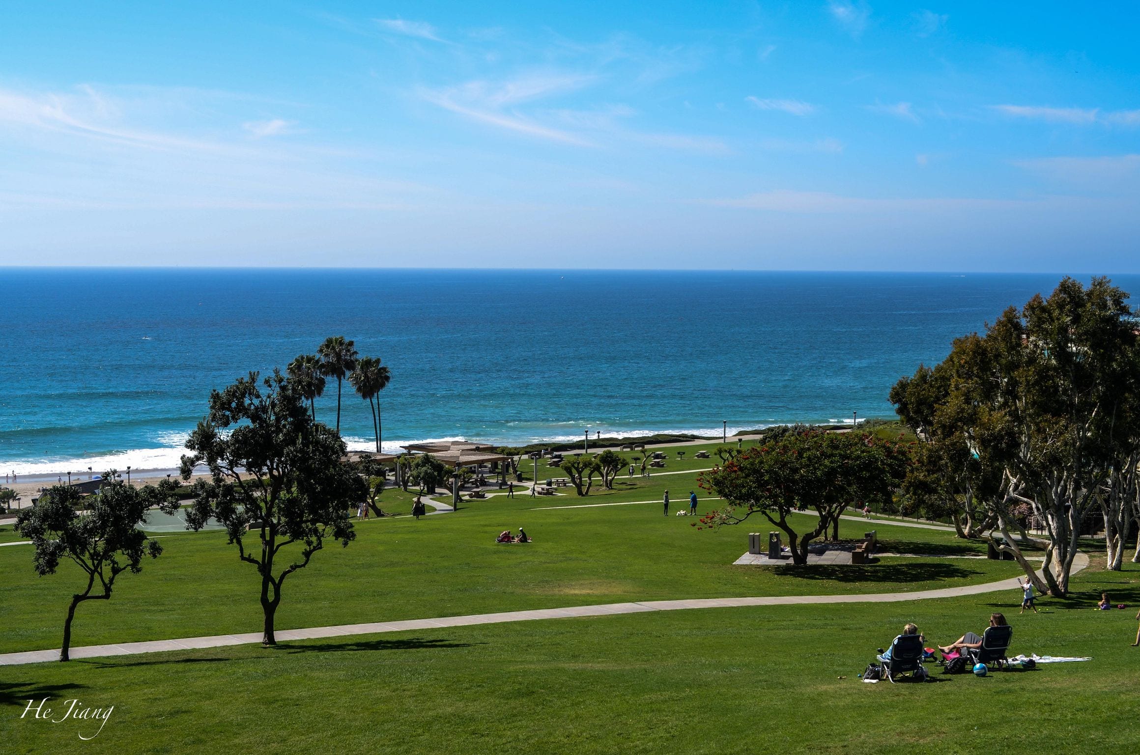 Scenic view of Irvine, California