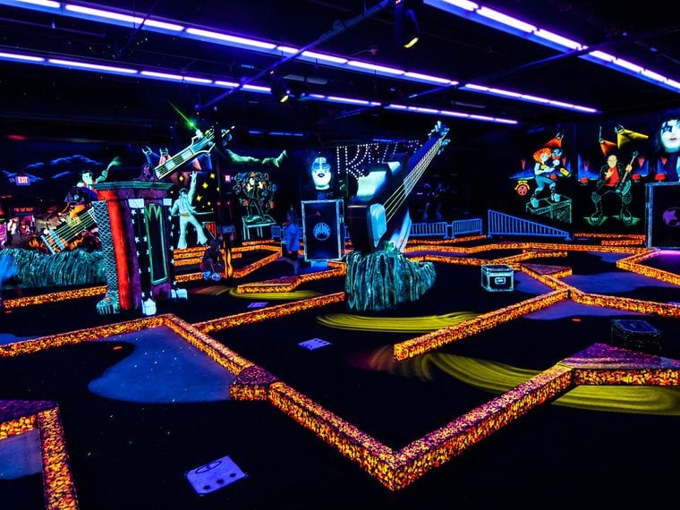 Blacklight Mini Golf