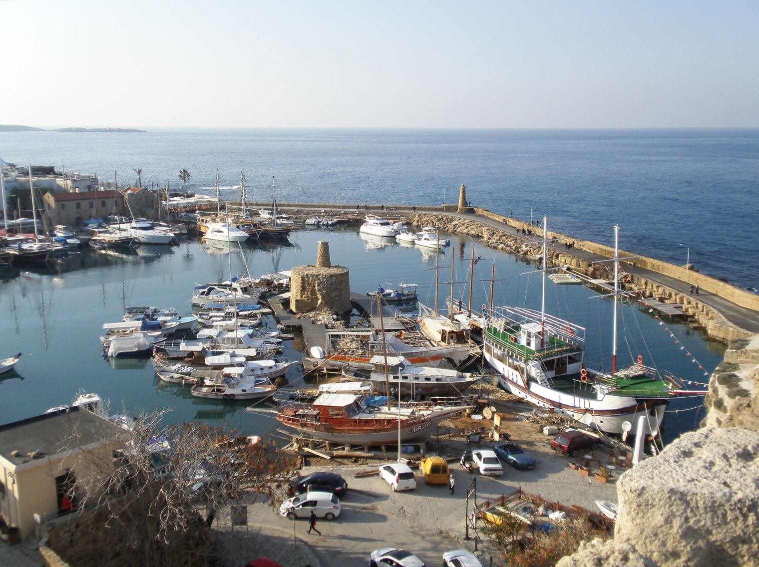 Kyrenia Harbour, Cyprus