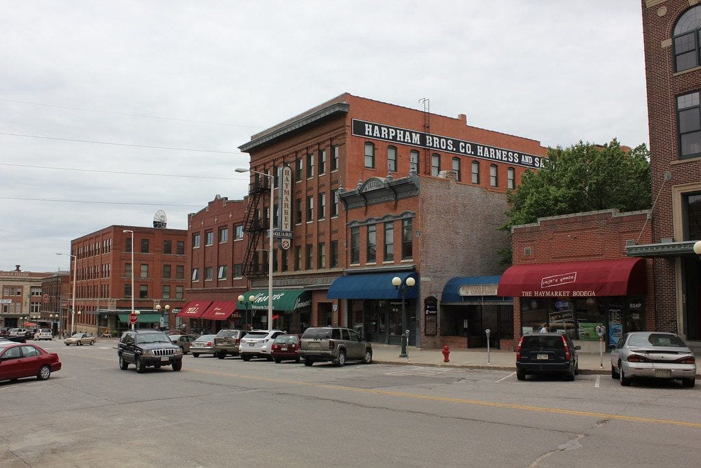 Historic Haymarket, Lincoln, Nebraska