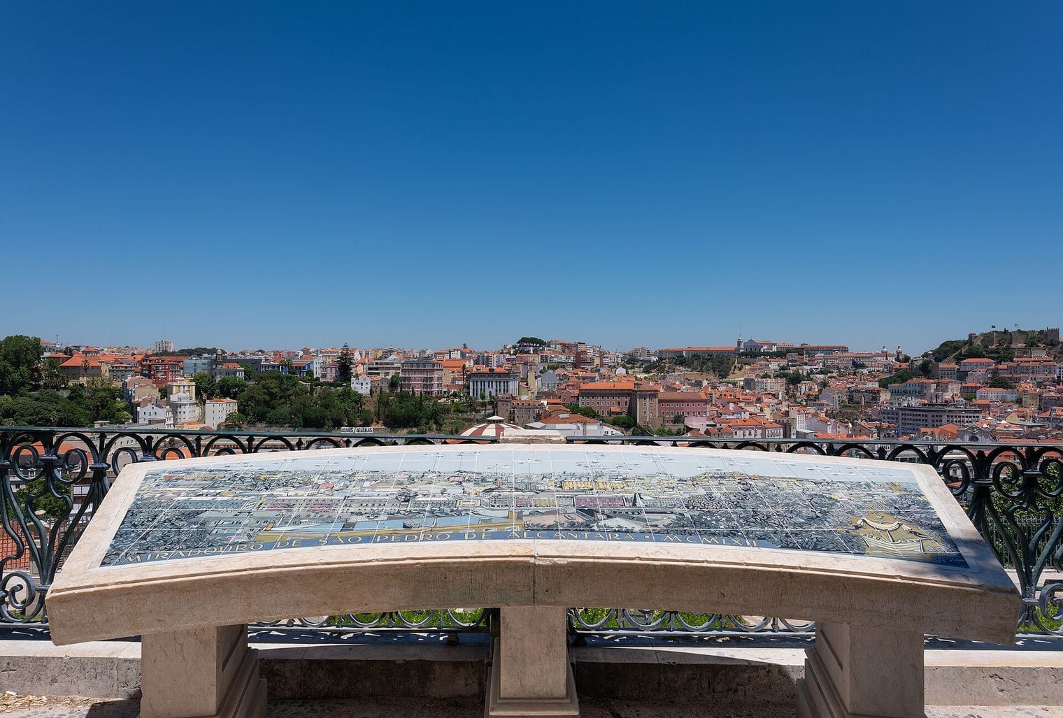 Miradouro de São Pedro de Alcântara, Portugal