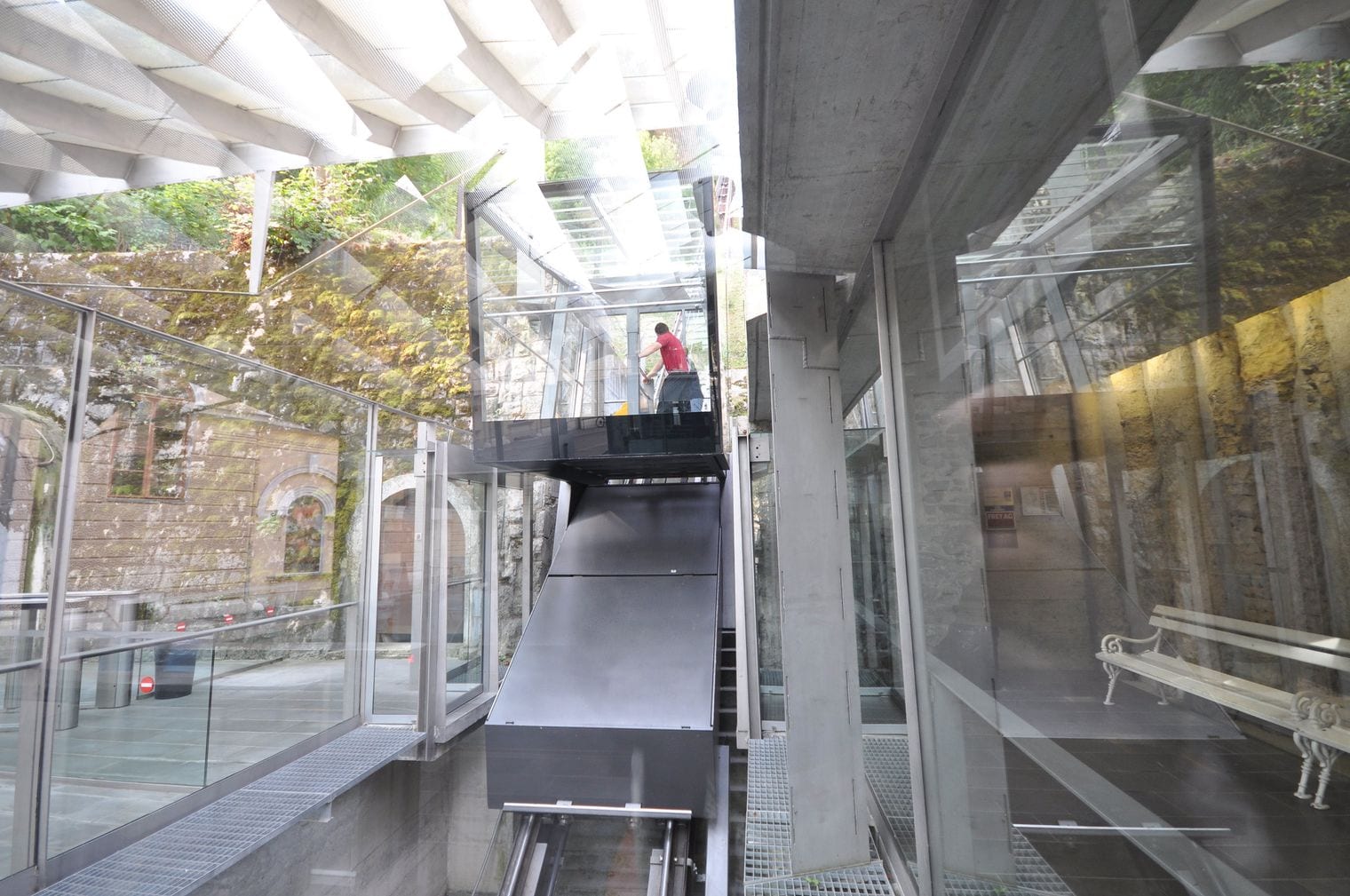 Ljubljana Castle Funicular, Slovenia