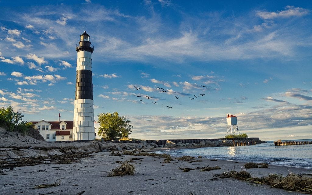 Sable Point Lighthouse, Ludington, Michigan