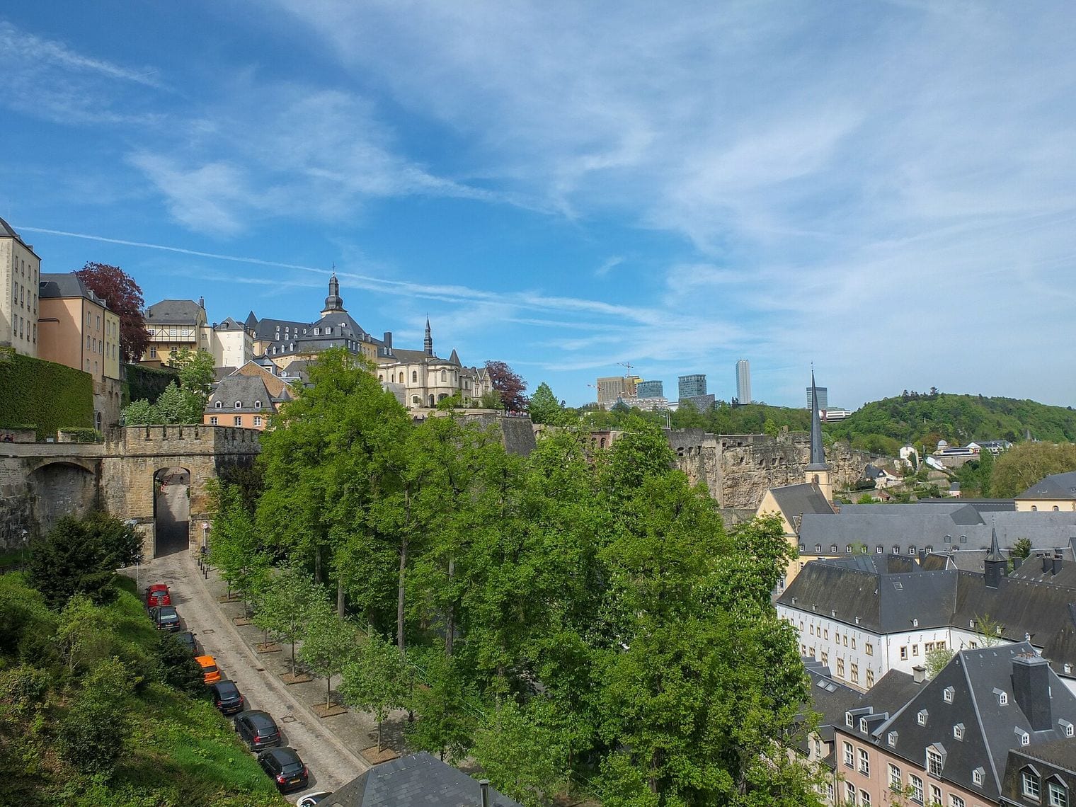Chemin de la corniche, Luxembourg