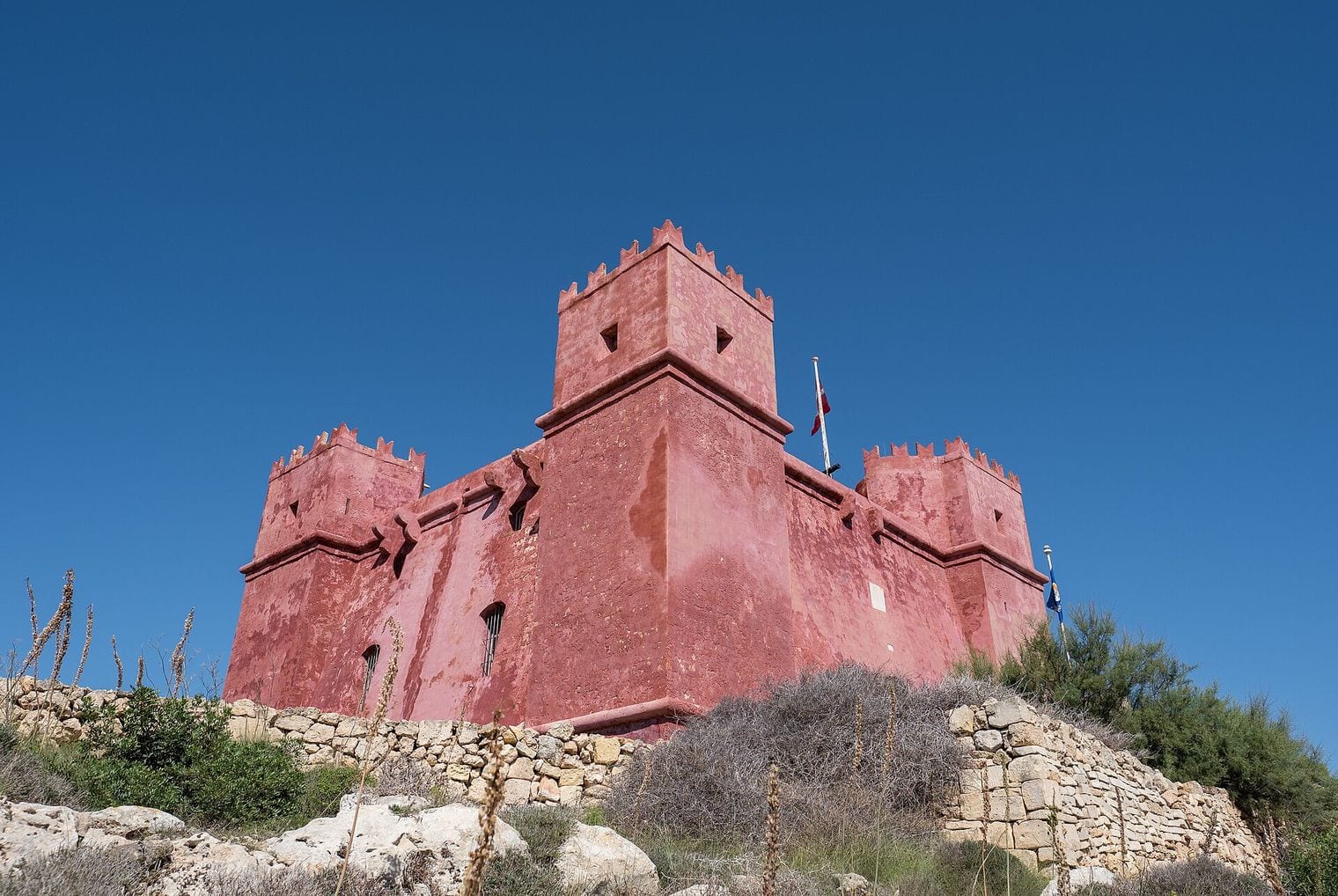 The Red Tower, Malta