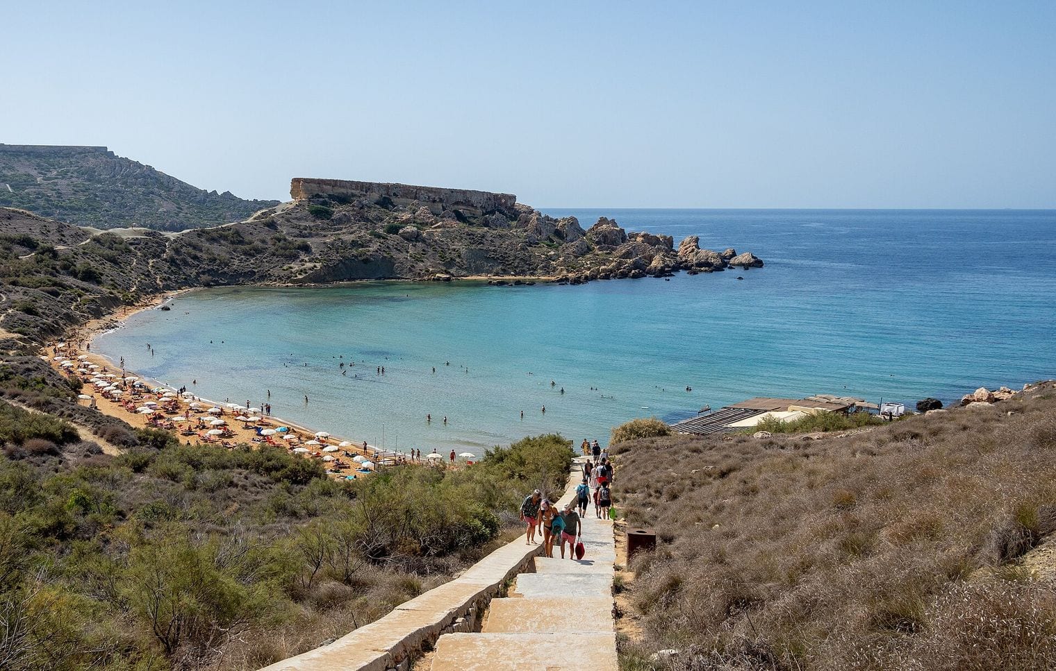 Għajn Tuffieħa Bay, Malta