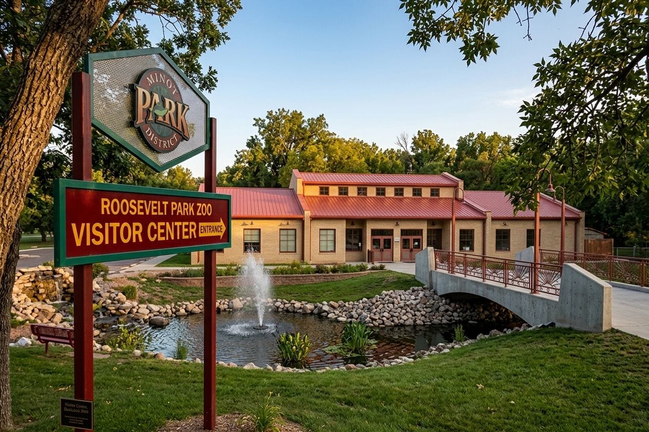 Roosevelt Park Zoo Office, North Dakota