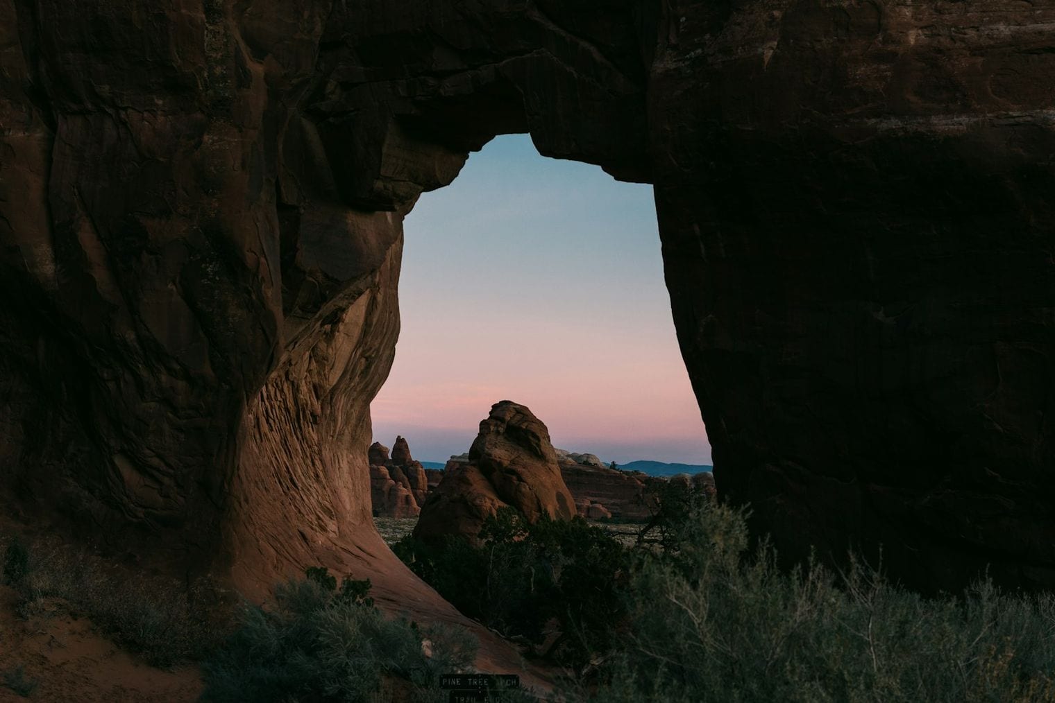 Sunset at The Windows Section, Arches