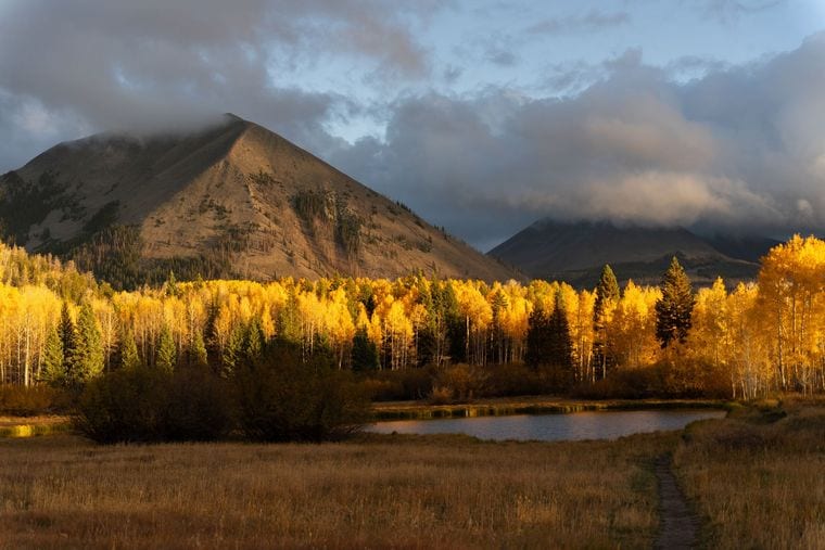 Ken's Lake and the La Sal Mountains