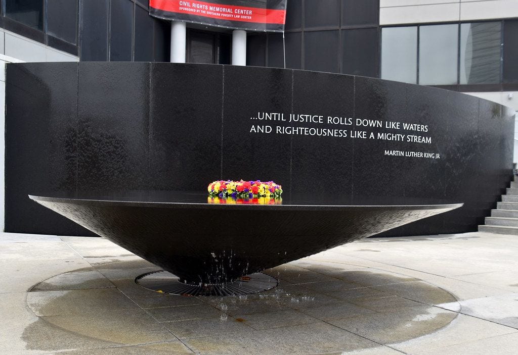Civil Rights Memorial, Montgomery, Alabama