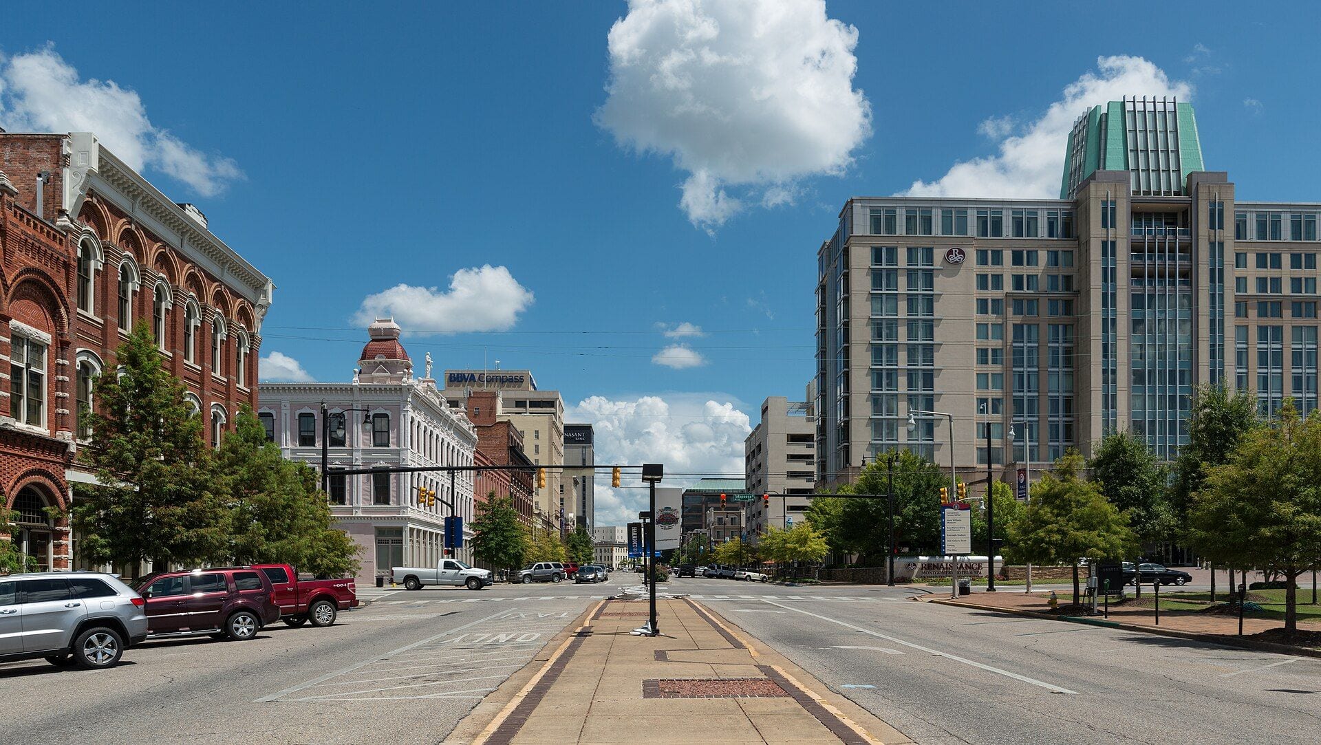 Scenic view of Montgomery, Alabama