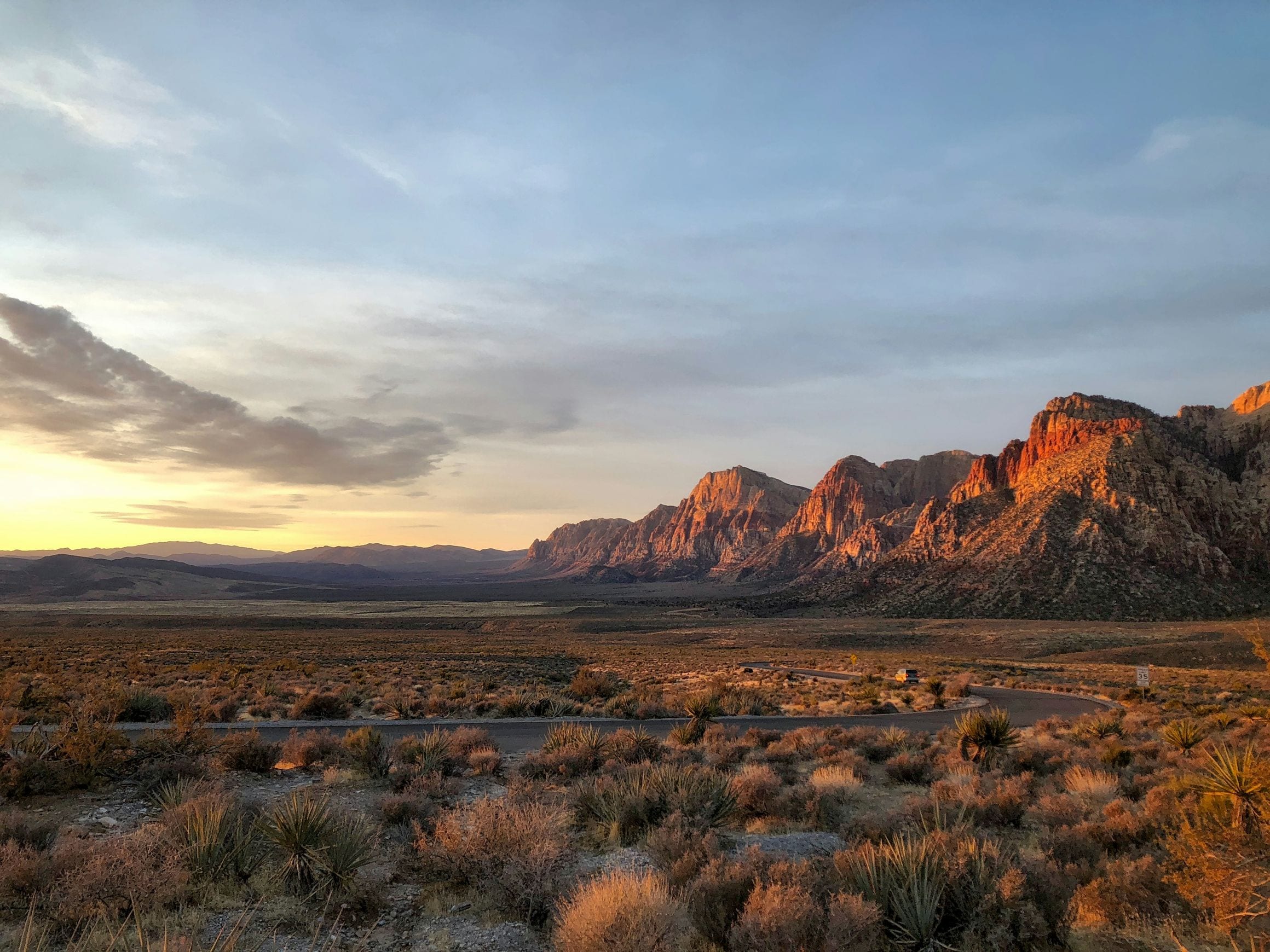 Nevada landscape and landmarks