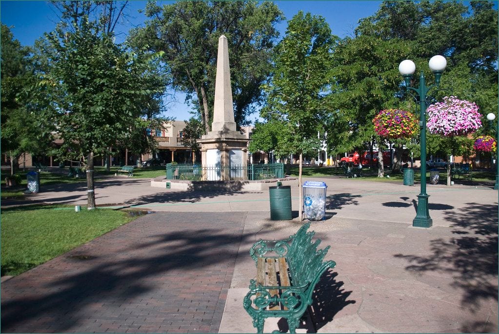 Santa Fe Plaza, New Mexico
