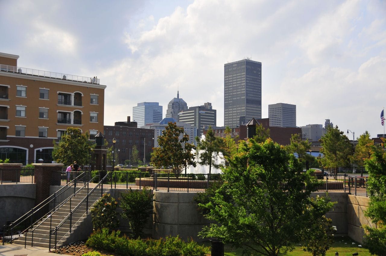 Scenic view of Oklahoma City, Oklahoma