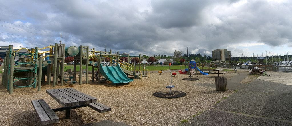 Percival Landing Park, Olympia, Washington