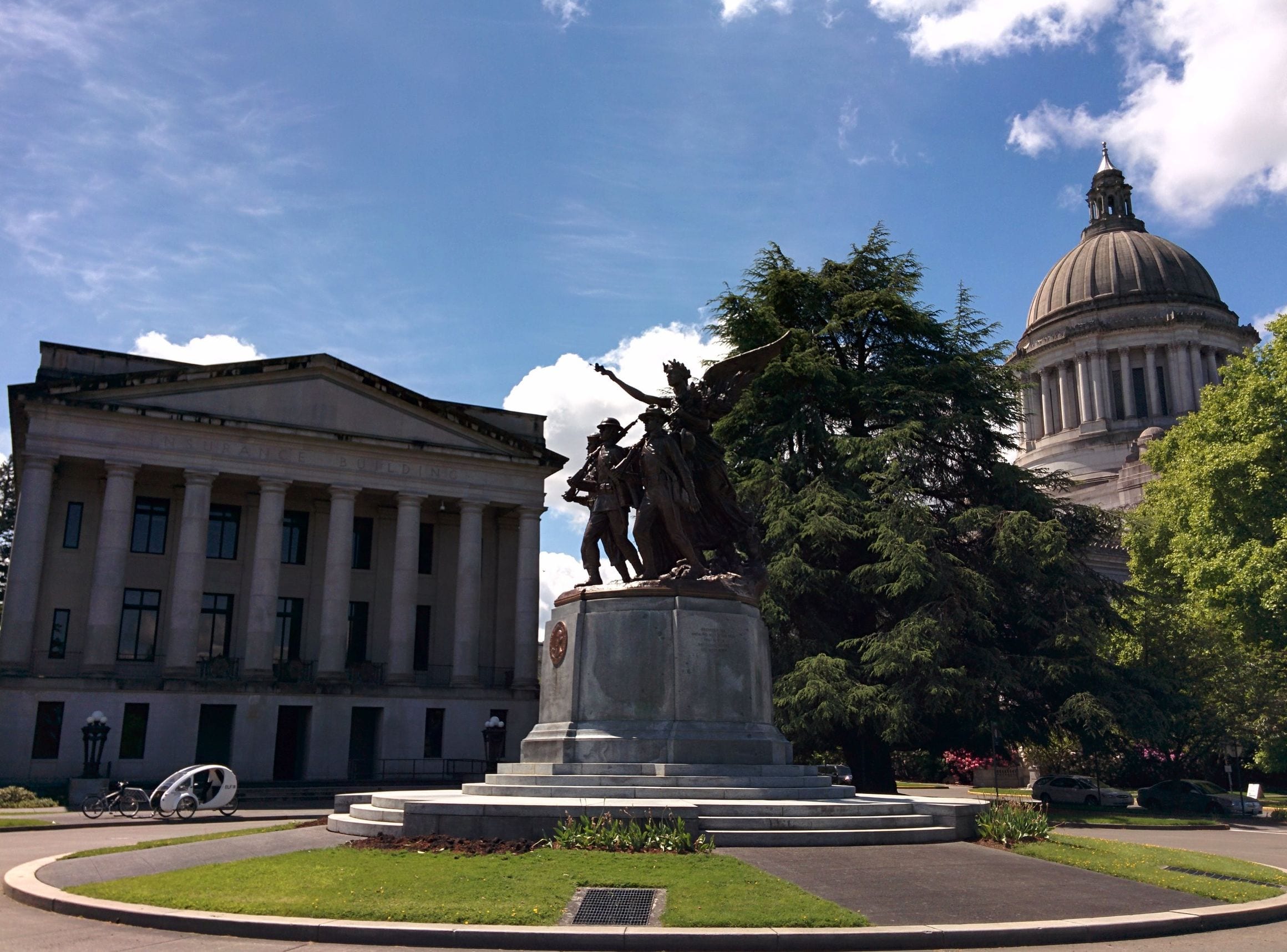 Scenic view of Olympia, Washington