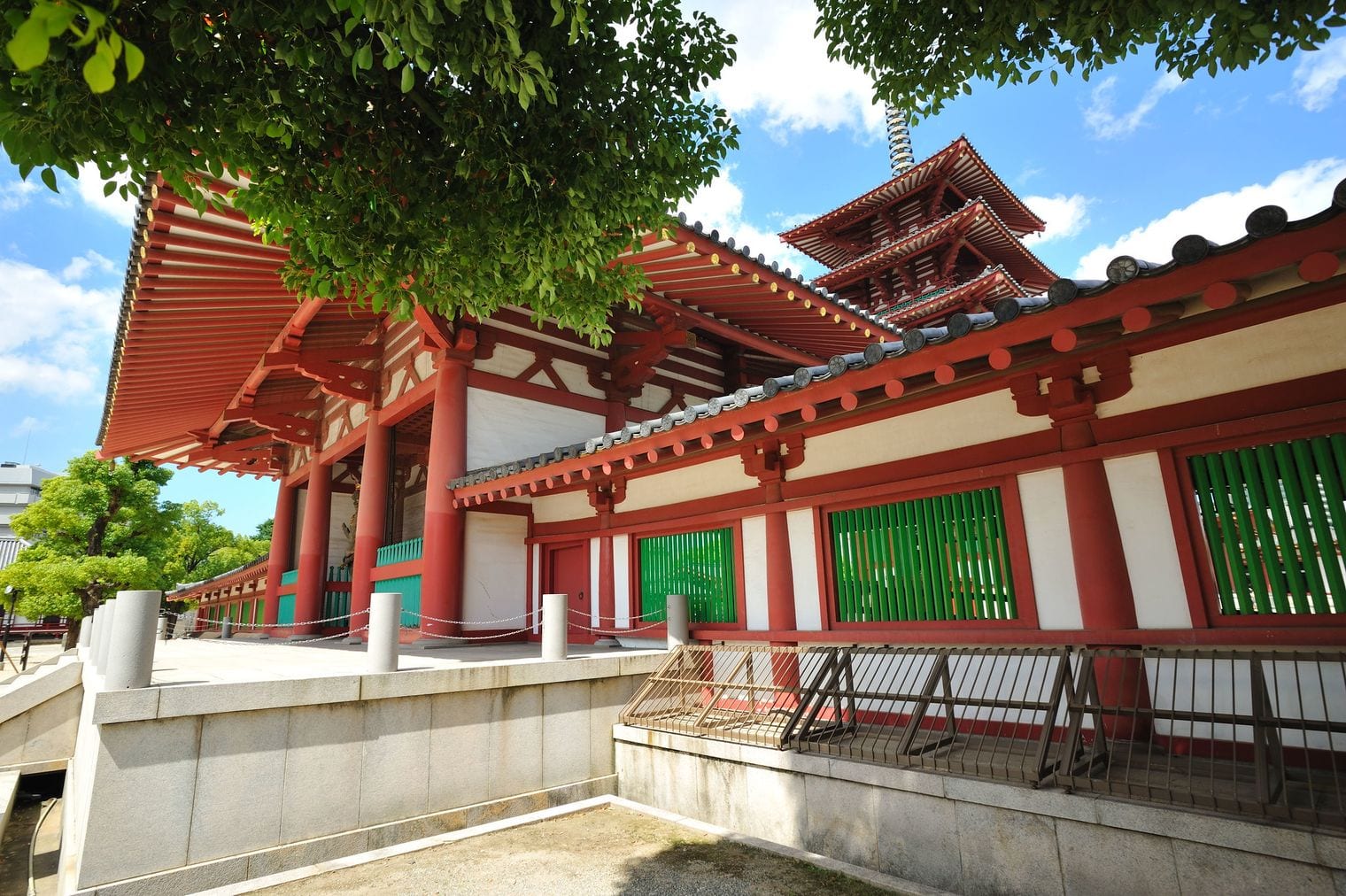 Shitennoji Temple, Japan