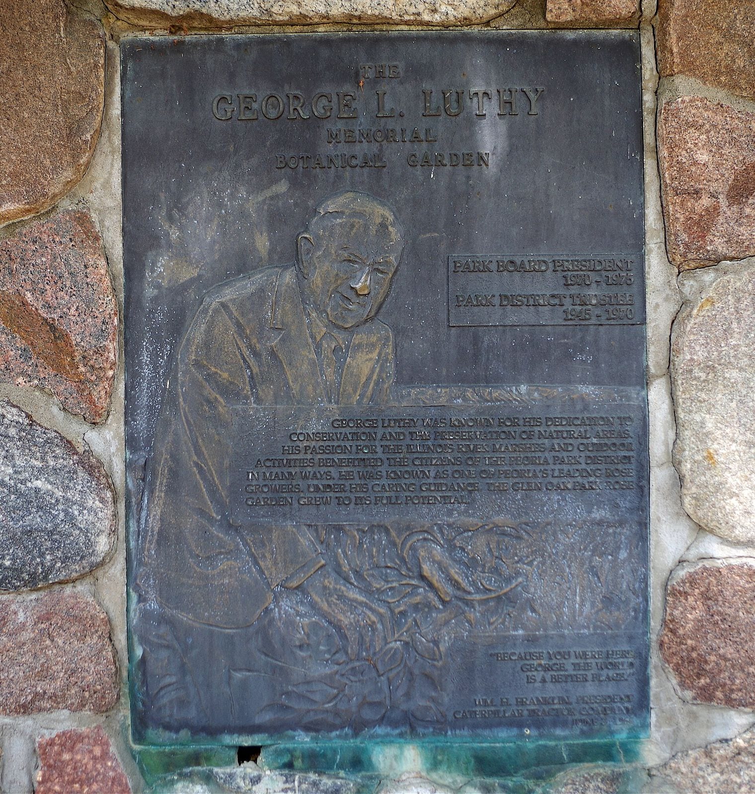 Luthy Botanical Garden, Peoria, Illinois