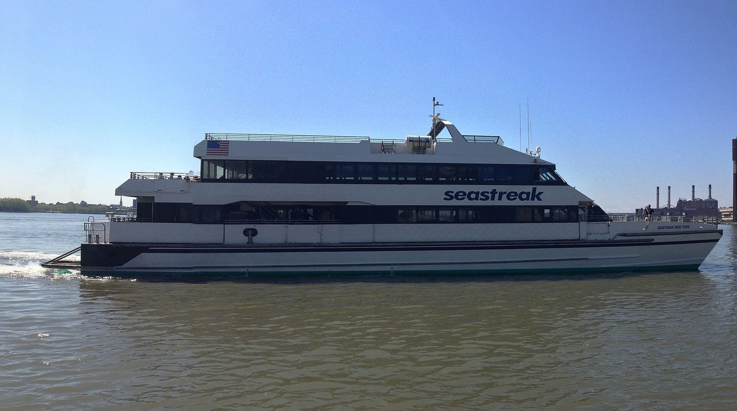 Seastreak ferry, Providence, Rhode Island
