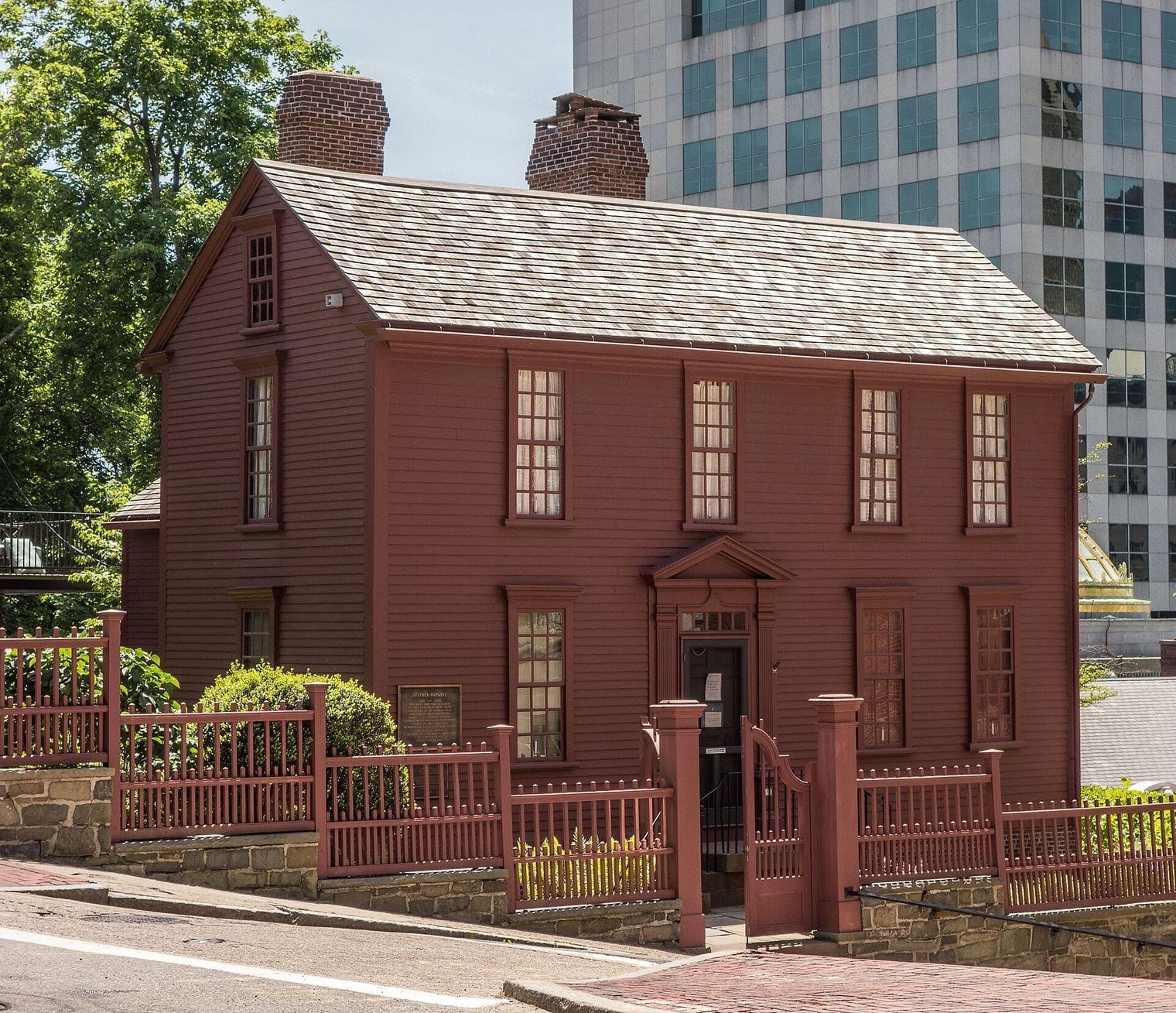 The Stephen Hopkins house, Providence, Rhode Island